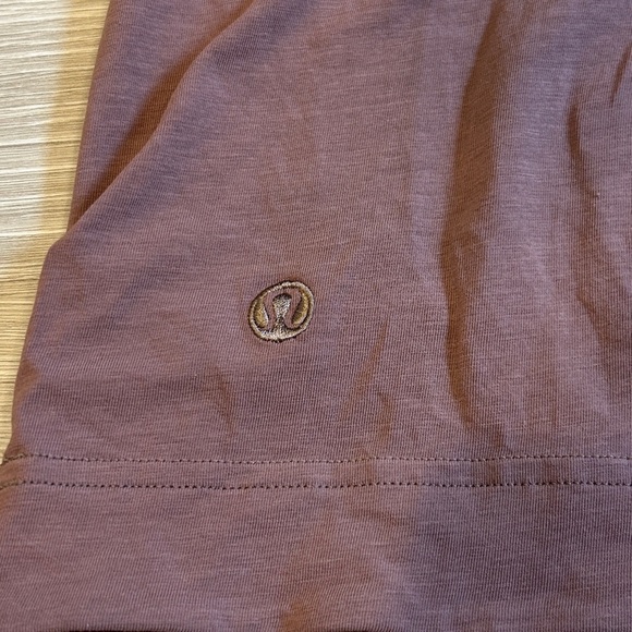 Lululemon Women’s Purple Long Cotton Crewneck Tank - Small - Picture 3 of 4
